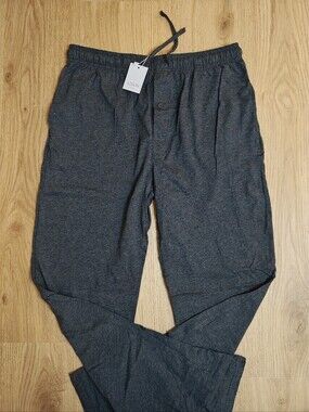 U2SKIN Men's Charcoal Pajama  Drawstring Pants - Comfortable Everyday Wear